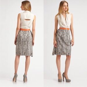 Sachin + Babi Color Block Snake Print Dress *STAIN*